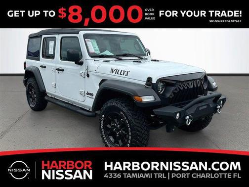 Bright White Clearcoat 2021 Jeep Wrangler Willys
