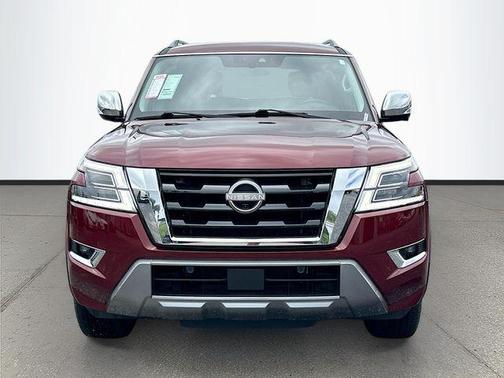 Coulis Red Pearl 2021 Nissan Armada Platinum 2WD