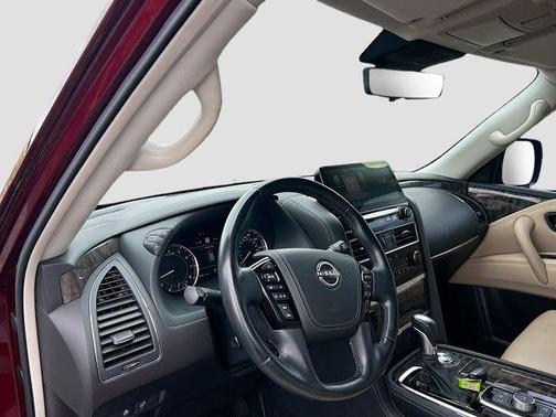 Coulis Red Pearl 2021 Nissan Armada Platinum 2WD