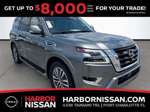 Gun Metallic 2022 Nissan Armada SV 2WD