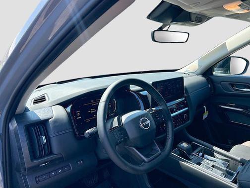 Boulder Gray Pearl 2026 Nissan Pathfinder Platinum