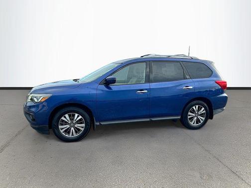 Caspian Blue 2017 Nissan Pathfinder S