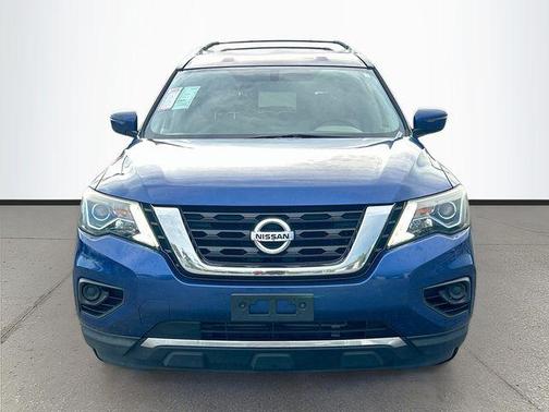 Caspian Blue 2017 Nissan Pathfinder S