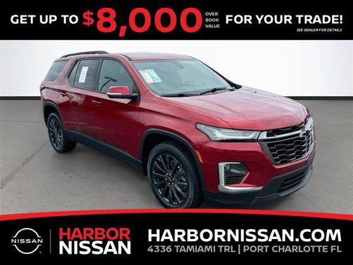 Cherry Red Tintcoat 2022 Chevrolet Traverse RS