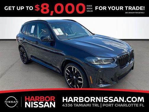 Carbon Black Metallic 2023 BMW X3 M40i