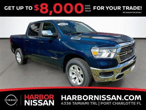 Patriot Blue Pearlcoat 2024 RAM 1500 Laramie