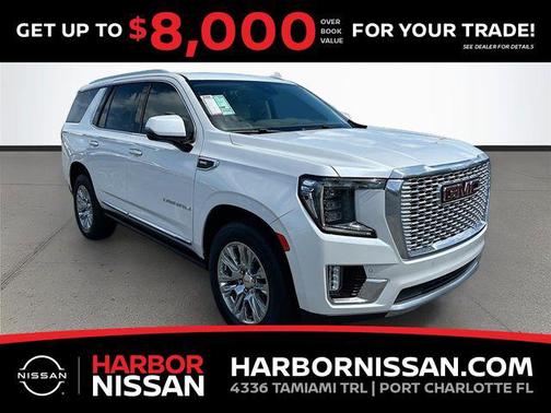 White Frost Tricoat 2023 GMC Yukon Denali