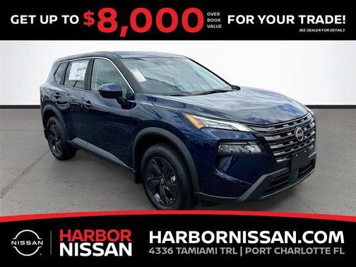 Deep Ocean Blue Pearl 2026 Nissan Rogue SV