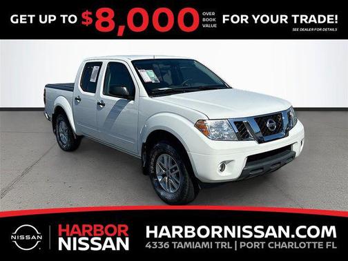 Glacier White 2019 Nissan Frontier SV