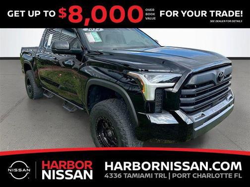 Midnight Black Metallic 2024 Toyota Tundra SR5