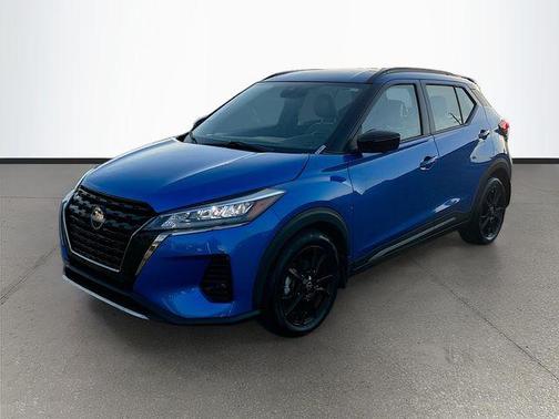 Electric Blue Metallic 2023 Nissan Kicks SR