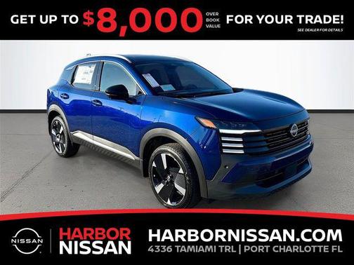 Deep Blue Pearl 2026 Nissan Kicks SR