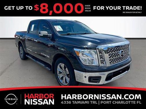 Magnetic Black Metallic 2019 Nissan Titan SV