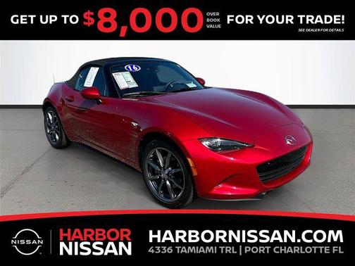 Soul Red Metallic 2016 Mazda MX-5 Miata Grand Touring