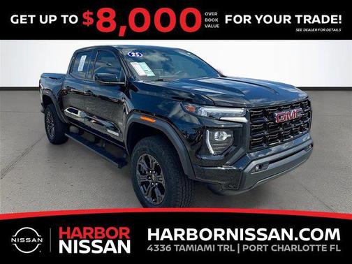 Onyx Black 2025 GMC Canyon Elevation
