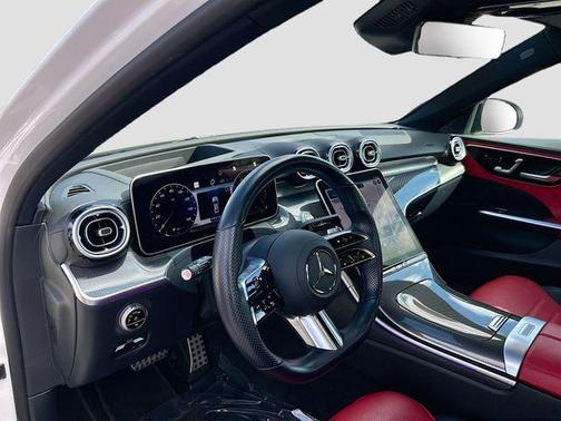 White 2022 Mercedes-Benz C-Class Sedan