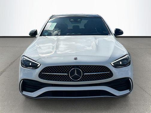 White 2022 Mercedes-Benz C-Class Sedan
