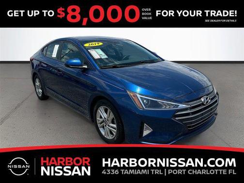 Lakeside Blue 2019 Hyundai ELANTRA SEL