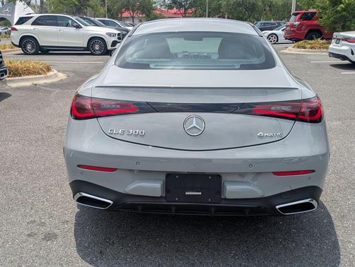 Gray 2024 Mercedes-Benz CLE 300 4MATIC Coupe