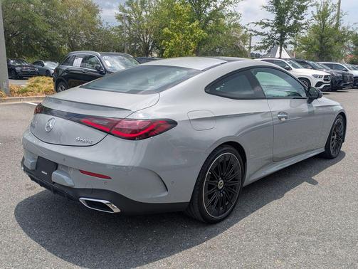 Gray 2024 Mercedes-Benz CLE 300 4MATIC Coupe