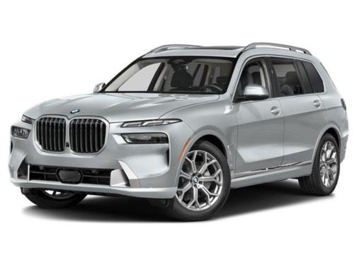 Black Sapphire Metallic 2025 BMW X7 xDrive40i