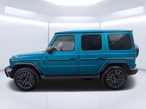 Blue 2025 Mercedes-Benz AMG G 63 AMG G 63