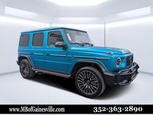 Blue 2025 Mercedes-Benz AMG G 63 AMG G 63
