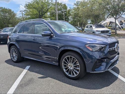 Twilight Blue Metallic 2024 Mercedes-Benz GLE 450 Plug-In Hybrid 4MATIC