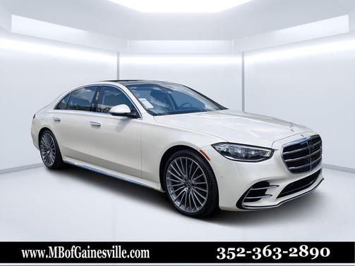 MANUFAKTUR Diamond White 2023 Mercedes-Benz S-Class 4MATIC