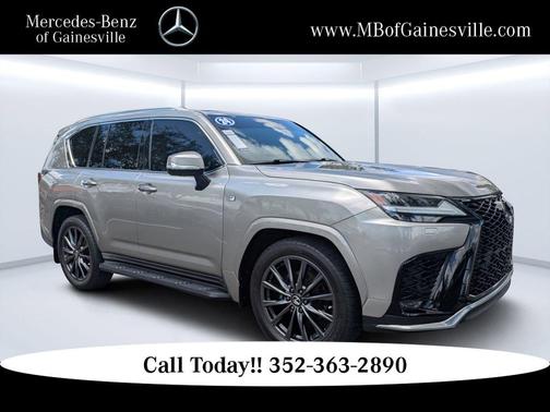 Atomic Silver 2024 Lexus LX 600 F SPORT