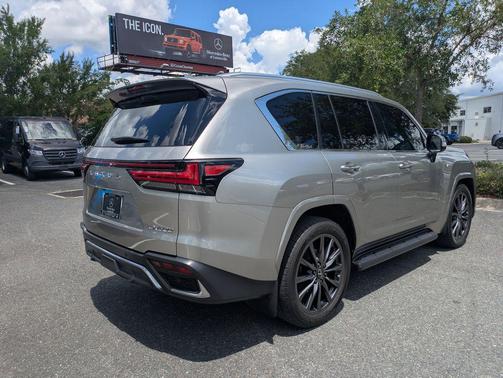 Atomic Silver 2024 Lexus LX 600 F SPORT