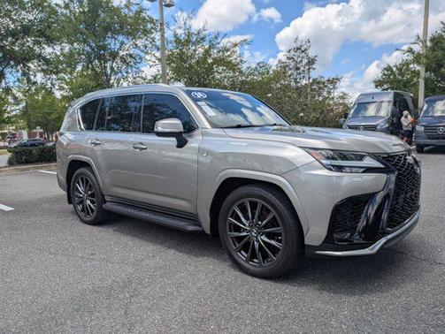 Atomic Silver 2024 Lexus LX 600 F SPORT