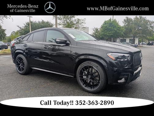 Obsidian Black Metallic 2026 Mercedes-Benz AMG GLE 53 4MATIC+ Coupe