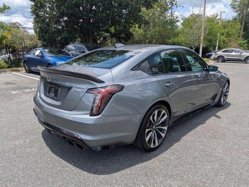 Satin Steel Metallic 2022 Cadillac CT5-V V-Series Blackwing