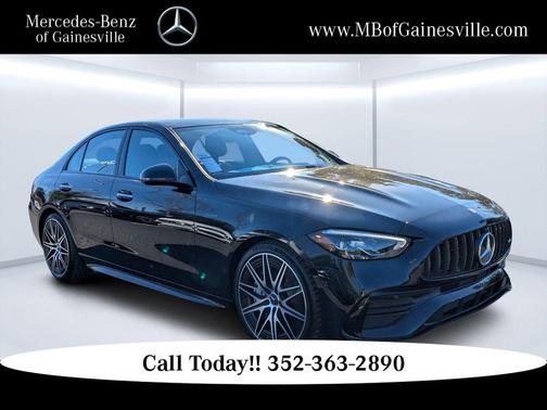 Black 2026 Mercedes-Benz AMG C 43 4MATIC
