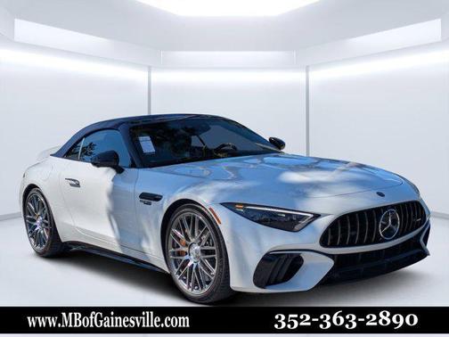 MANUFAKTUR Moonlight White Metallic 2026 Mercedes-Benz AMG SL 63 Base