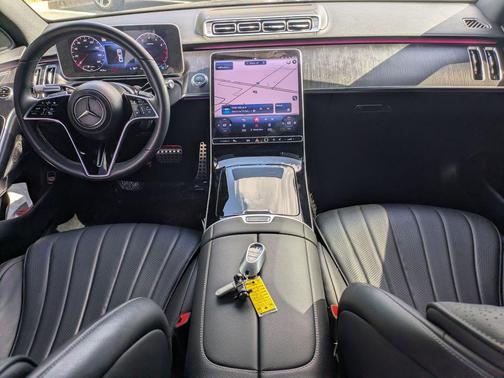Black 2023 Mercedes-Benz S-Class 4MATIC