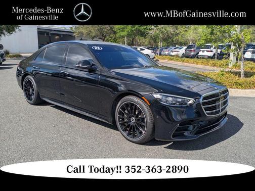 Black 2023 Mercedes-Benz S-Class 4MATIC