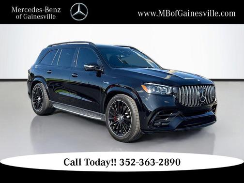 Obsidian Black Metallic 2025 Mercedes-Benz AMG GLS 63 Base