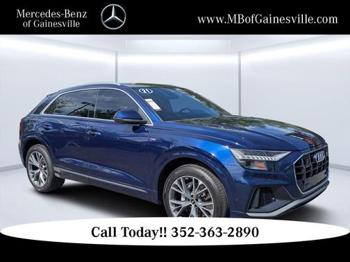 Navarra Blue Metallic 2021 Audi Q8 55 Premium Plus