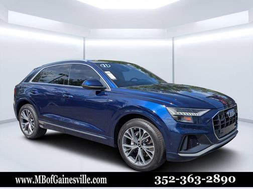 Navarra Blue Metallic 2021 Audi Q8 55 Premium Plus