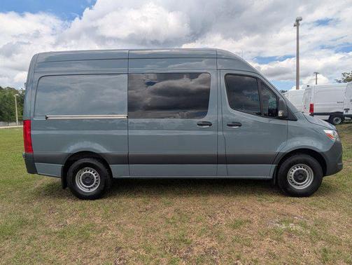 Blue Gray 2024 Mercedes-Benz Sprinter 2500 Crew 144 WB