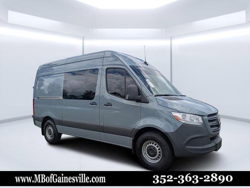 Blue Gray 2024 Mercedes-Benz Sprinter 2500 Crew 144 WB