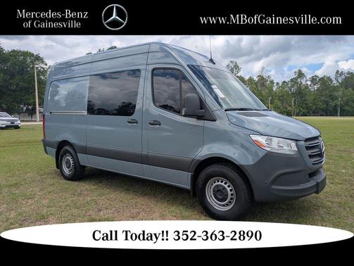 Blue+Grey 2024 Mercedes-Benz Sprinter 2500 Standard Roof