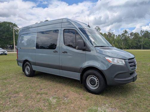 Blue Gray 2024 Mercedes-Benz Sprinter 2500 Crew 144 WB