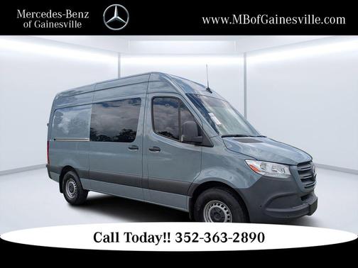 Blue Gray 2024 Mercedes-Benz Sprinter 2500 Crew 144 WB