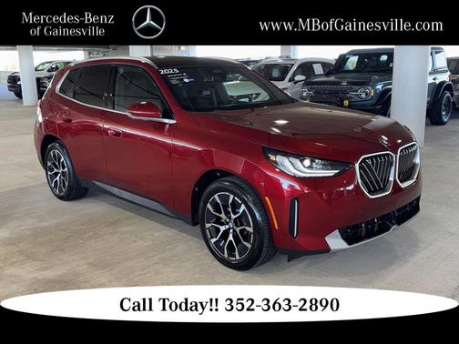 Vegas Red Metallic 2025 BMW X3 30 xDrive