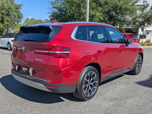 Vegas Red Metallic 2025 BMW X3 30 xDrive