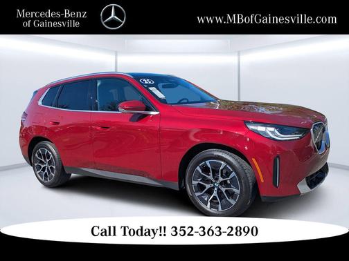 Vegas Red Metallic 2025 BMW X3 30 xDrive