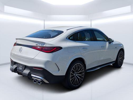 Polar White 2026 Mercedes-Benz AMG GLC 43 4MATIC Coupe